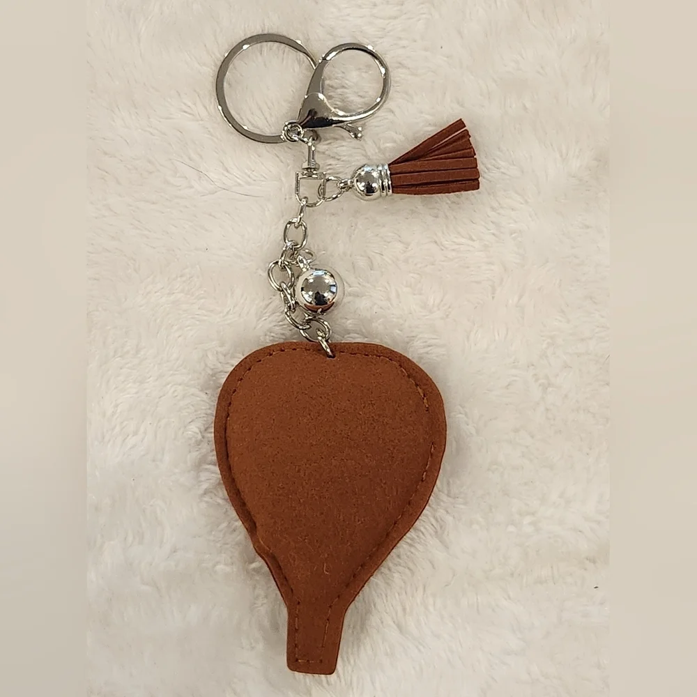 Colorful Hot Air Balloon Keychain Bag Charm